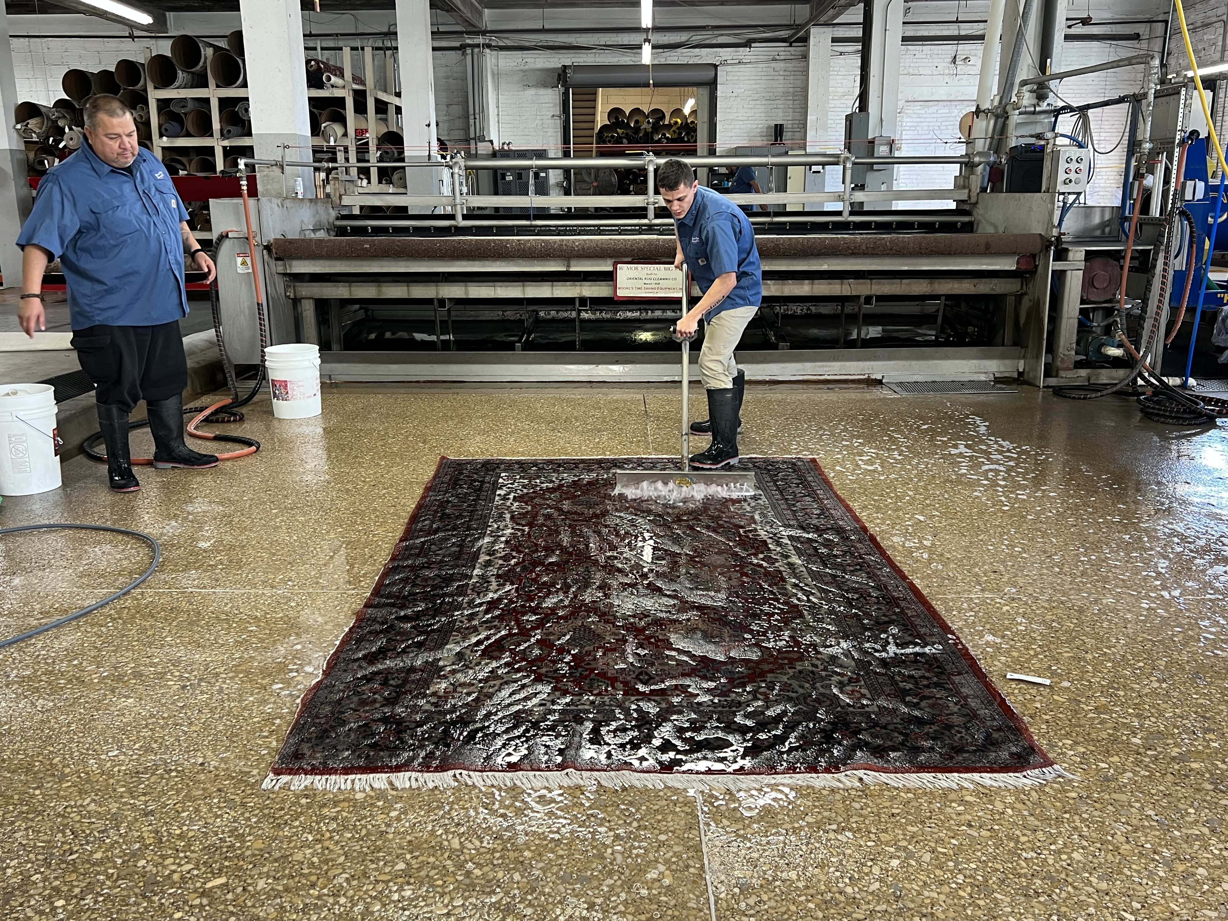 Fort Worth TX Oriental Rug Deodorization Service