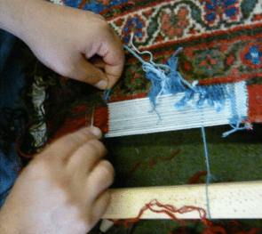 Professional Area Rug Repairs with Oriental Rug Cleaning Co. in Fort Worth TX